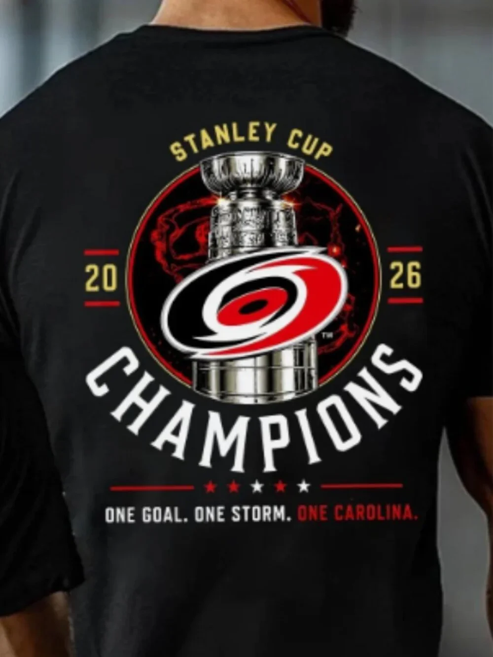 Carolina Hurricanes 2026 Stanley Cup Champions Graphic T-Shirt